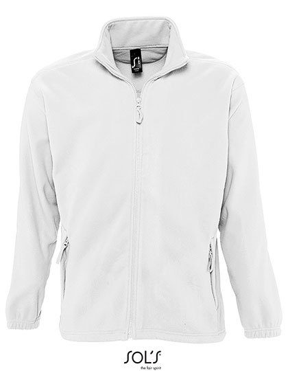 Fleecejacket North – SOL´S in White