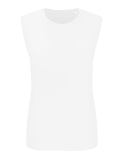 Women´s Raw Tank T – Mantis in White