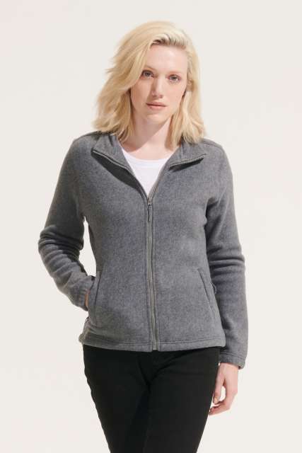 Sol's North Women - Zipped Fleece Jacket – SOL'S in White
