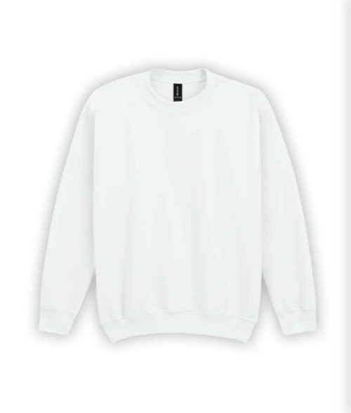 Heavy Blend™ Youth Crewneck Sweatshirt – Gildan in White
