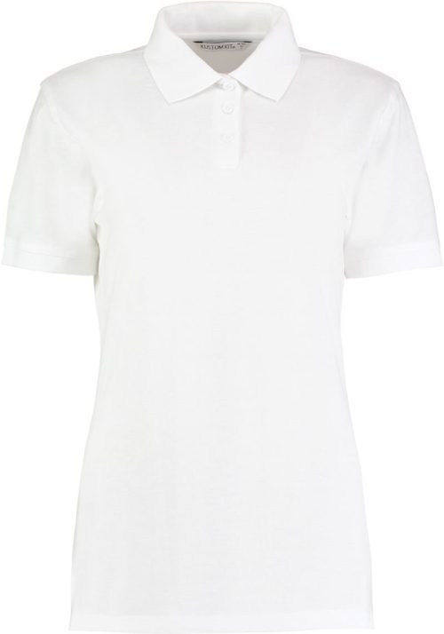 Damen Piqué Polo "Superwash" KK 703 – Kustom Kit in White