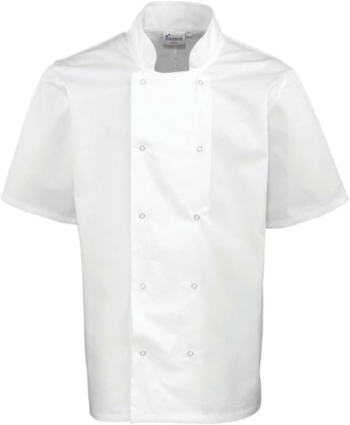 Kochjacke kurzarm PR 664 – Premier in White