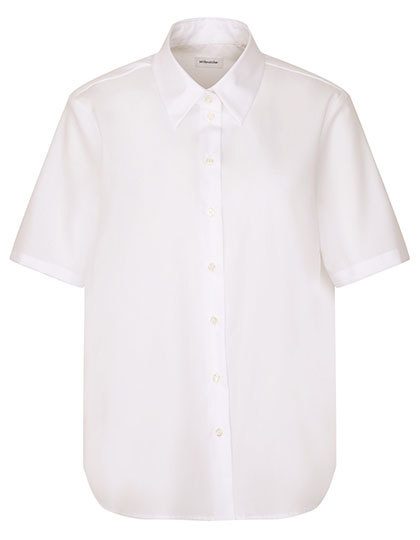 Women´s Oversize Popeline Blouse Shortsleeve – Seidensticker in White