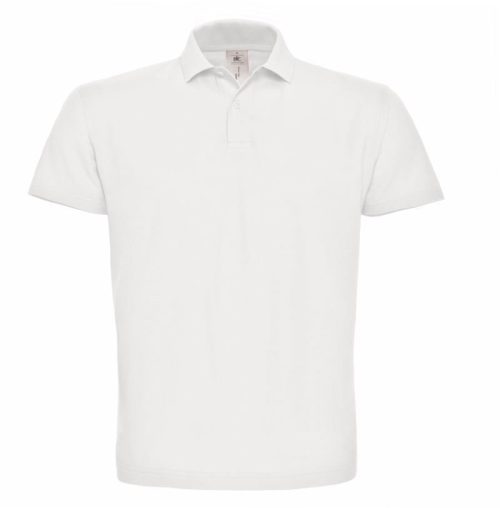 Piqué Polo ID.001 – B&C in White