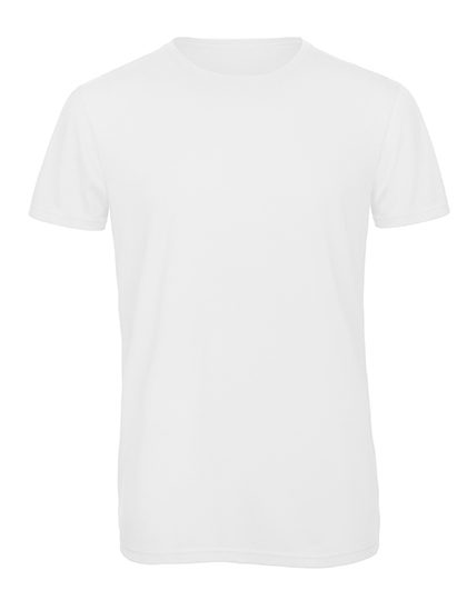 Men´s Triblend T-Shirt – B&C BE INSPIRED in White