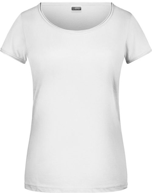 Damen Bio T-Shirt 8001 – Daiber in White