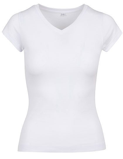 Ladies´ Basic Tee – Build Your Brand in White