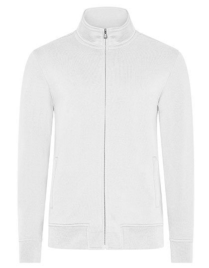 Men´s Premium Full-Zip Sweat Jacket – HRM in White