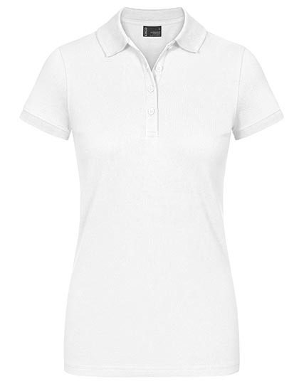 Women´s Polo – EXCD by Promodoro in White