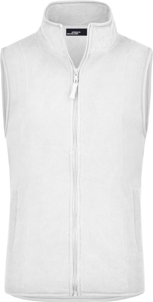 Damen Microfleece Vest JN 48 – Daiber in White
