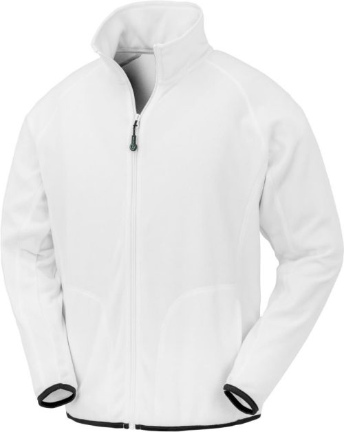 Microfleece Jacke R 907X – Result in White