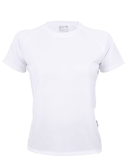Ladies´ Rainbow Tech Tee – CONA SPORTS in White