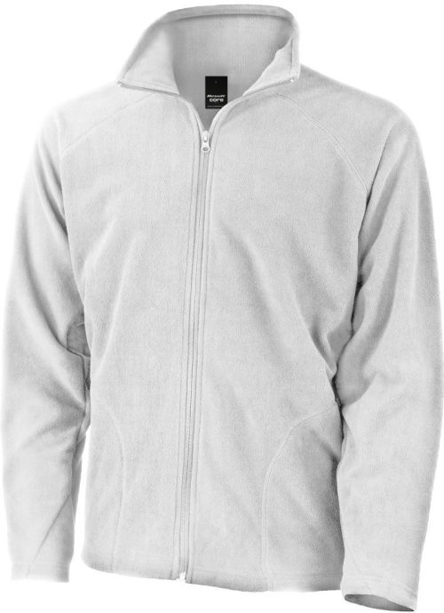 Microfleece Jacke R 114X – Result in White