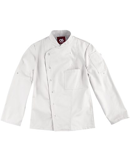 Ladies´ Chef Jacket Turin Classic – CG Workwear in White