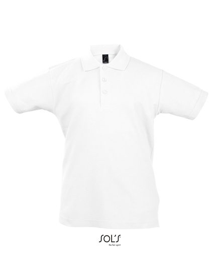 Kids´ Summer Polo II – SOL´S in White
