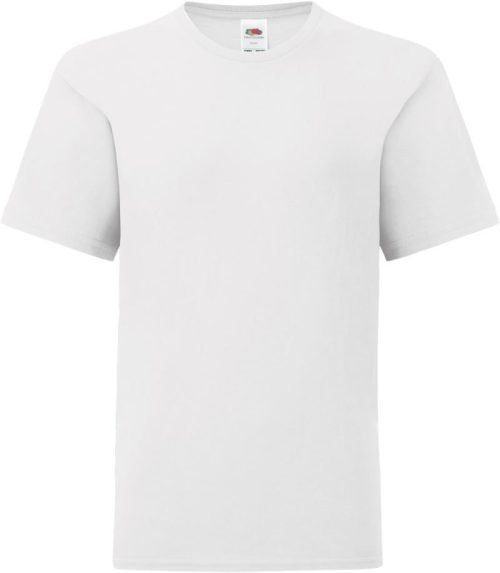Kinder T-Shirt Kids Iconic 150 T – Fruit of the Loom in White