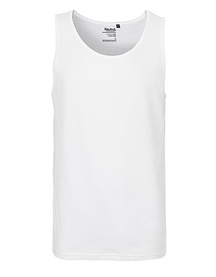 Men´s Tank Top – Neutral in White