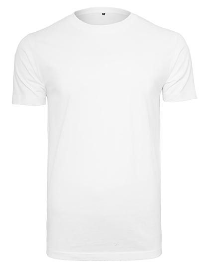 Schweres T-Shirt BY 004 – Build your Brand in White