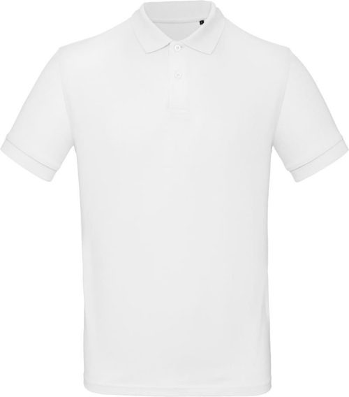 Herren Bio Piqué Polo Inspire Polo /men_° – B&C in White