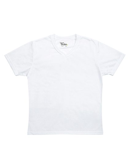 Women´s Subli Plus® V-Neck T-Shirt – Xpres in White