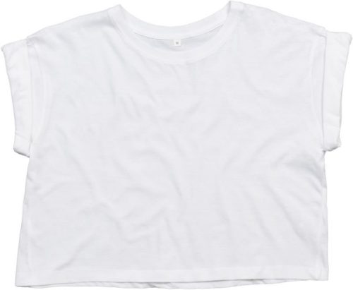 Damen Crop Top M 96 – Mantis in White