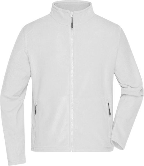 Herren Microfleece Jacke JN 782 – Daiber in White