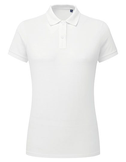 Women´s Polycotton Blend Polo – Asquith & Fox in White