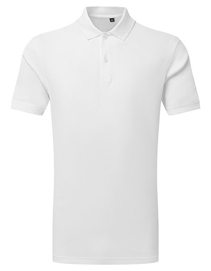 TriDri® Ion-Charge panelled polo – TriDri® in White