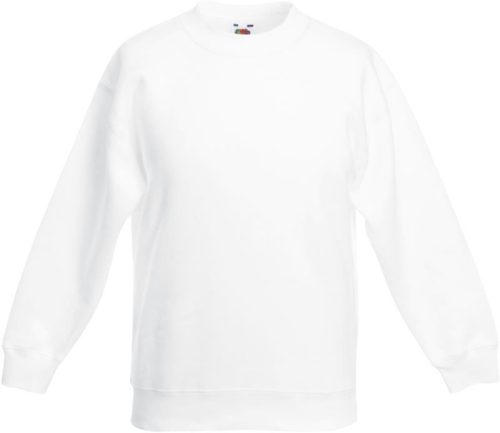 Kinder Sweater Classic Kids Set-In Sweat – Fruit of the Loom in White