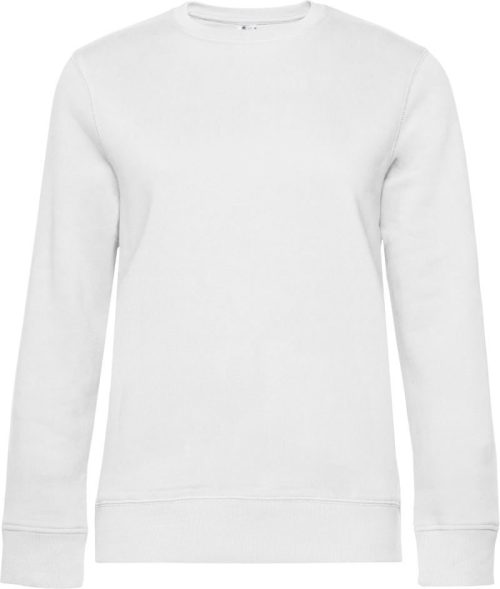 Damen Sweater QUEEN Crew Neck_° – B&C in White