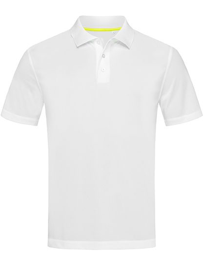 Mesh Polo – Stedman® in White