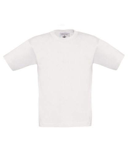 Kids´ T-Shirt Exact 190 – B&C BE INSPIRED in White