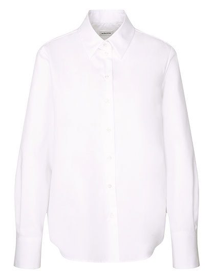 Women´s Oversize Popeline Blouse Longsleeve – Seidensticker in White
