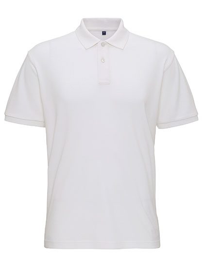 Men´s Super Smooth Knit Polo – Asquith & Fox in White