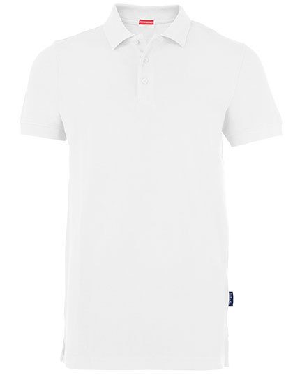 Men´s Heavy Performance Polo – HRM in White