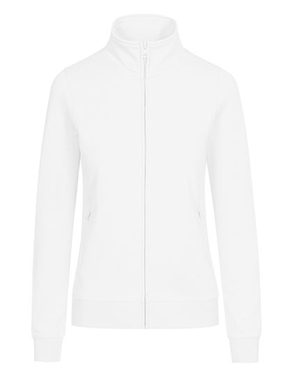 Women´s Sweatjacket – EXCD by Promodoro in White