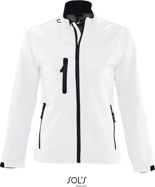Damen 3-Lagen Softshell Jacke Roxy – SOL'S in White