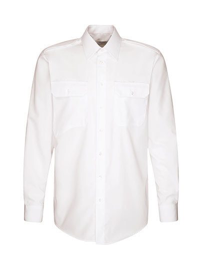 Men´s Pilot Shirt Regular Longsleeve – Seidensticker in White