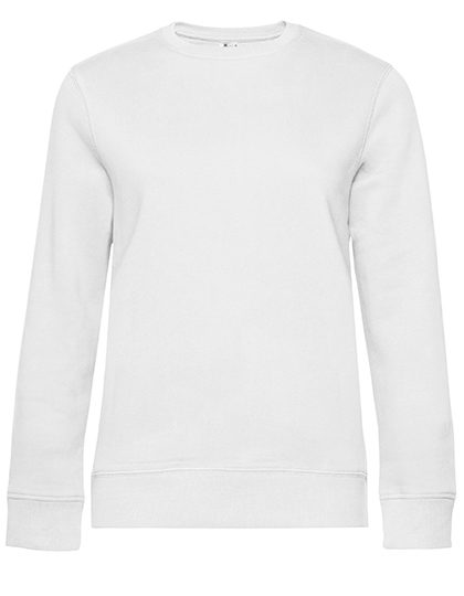 QUEEN Crew Neck Sweat_° – B&C BE INSPIRED in White