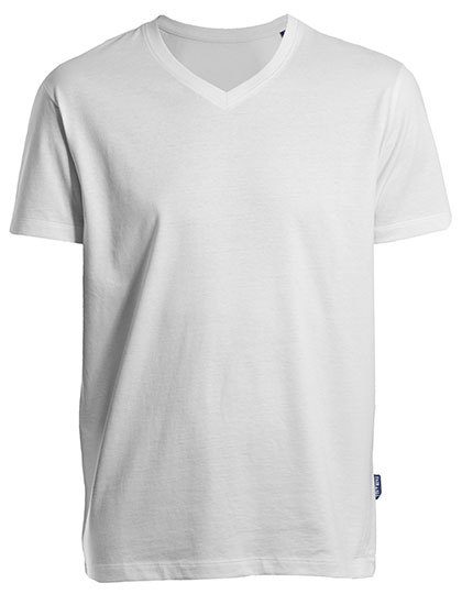 Men´s Luxury V-Neck Tees – HRM in White