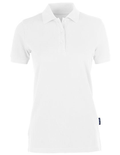 Women´s Heavy Polo – HRM in White