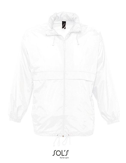 Unisex Windbreaker Surf Jacket – SOL´S in White