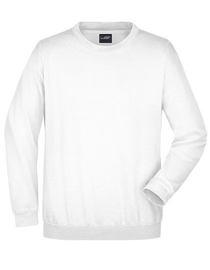Round Sweat Heavy – Daiber in White