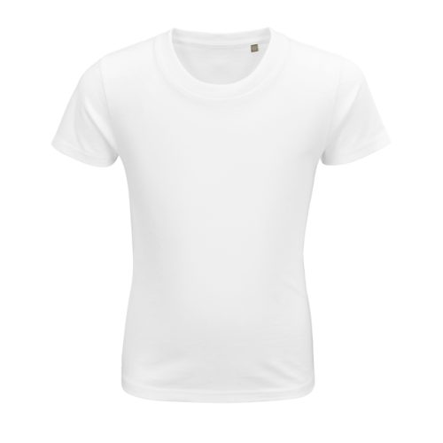 Sol's Pioneer - Kids’ Round-Neck Fitted Jersey T-Shirt – SOL'S in White