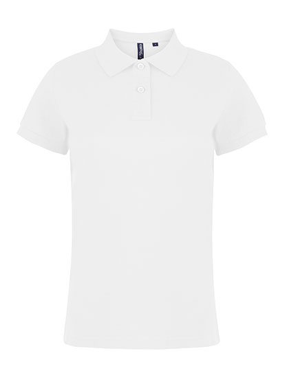 Women´s Classic Fit Polo – Asquith & Fox in White