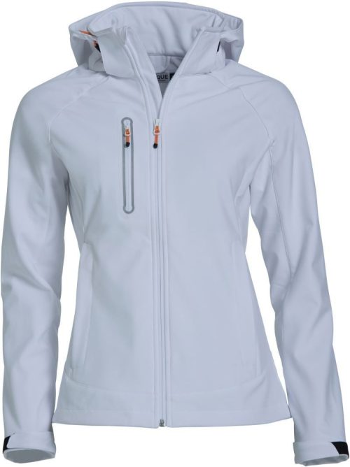 Damen 3-Lagen Softshell Jacke Milford Jacket Women – Clique in White