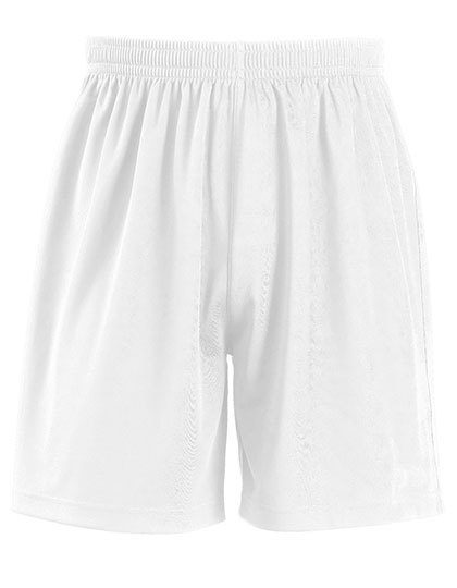 Kids´ Basic Shorts San Siro 2 – SOL´S in White