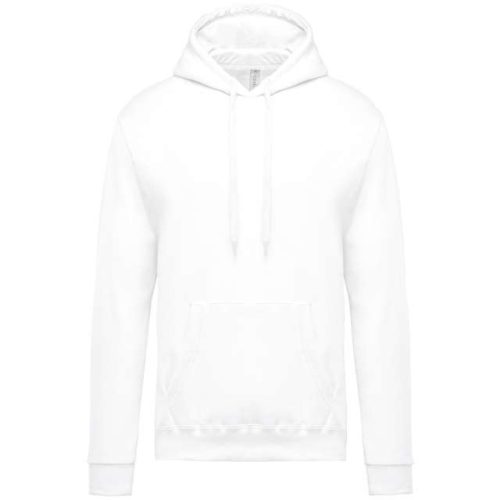 Men’s Hooded Sweatshirt – Kariban in White