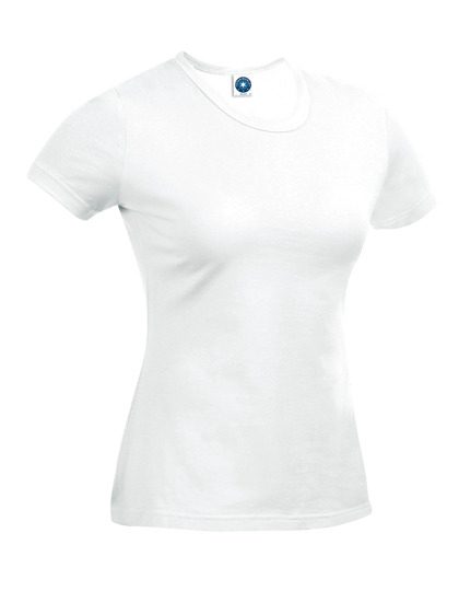 Ladies´ Performance T-Shirt – Starworld in White