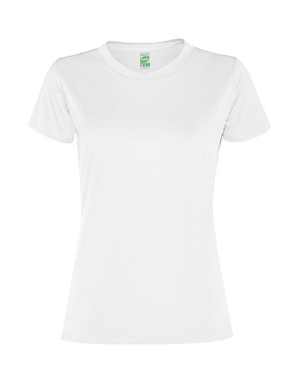 Women´s Slam T-Shirt – Roly Sport in White 01